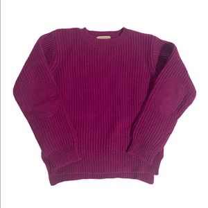 Stella Mccartney Kids Size 8 Purple Knit Sweater Wool Alpaca RETAILS FOR $220